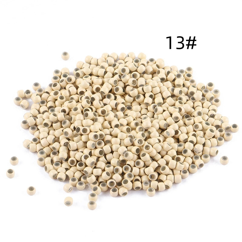 1000pcs 3mm Copper Silicone Nano Rings
