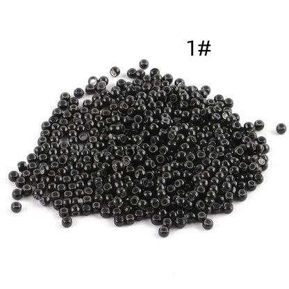1000pcs 3mm Copper Silicone Nano Rings